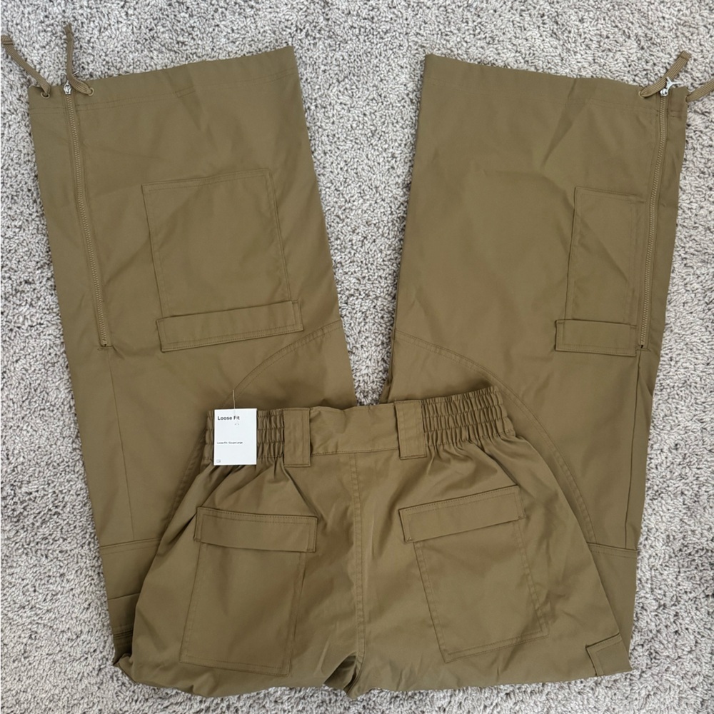 Nike Jordan Chicago Women’s Cargo Pants Brown Kelp - Picture 6 of 8